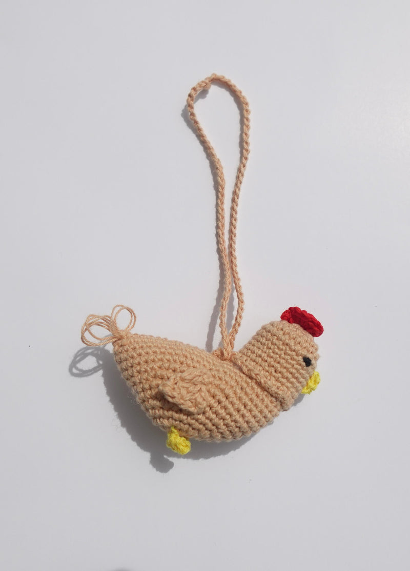 Crochet Charm Rooster