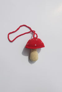 Crochet Charm Mushroom