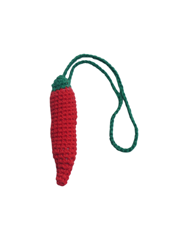 Crochet Charm Chili
